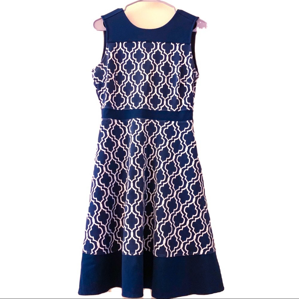 2/$20! Lands End Formal Skater Dress